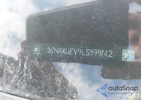 2020 Chevrolet Equinox Awd Lt 1.5L Turbo from USA, damaged, VIN 3GNAXUEV9LS599142